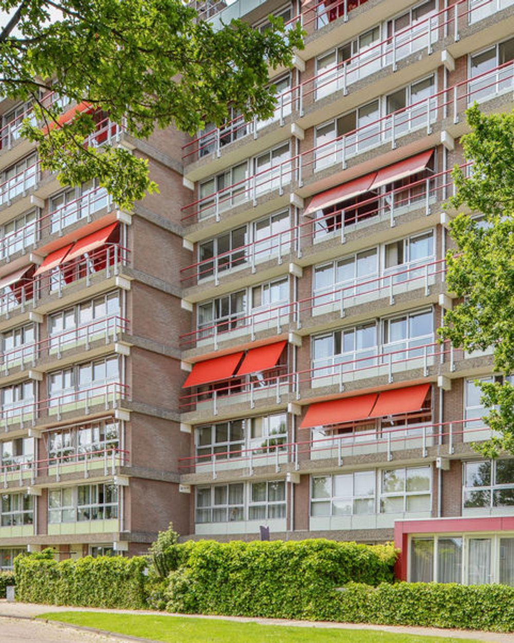 Portiek schoonmaak in actie